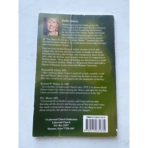 Book Set of 3 Healing Faith by Womack Osteen & Olsher Cancer - Picture 9 of 9